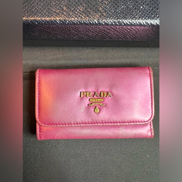 Authentic Pink Prada Key wallet - Picture 5 of 10